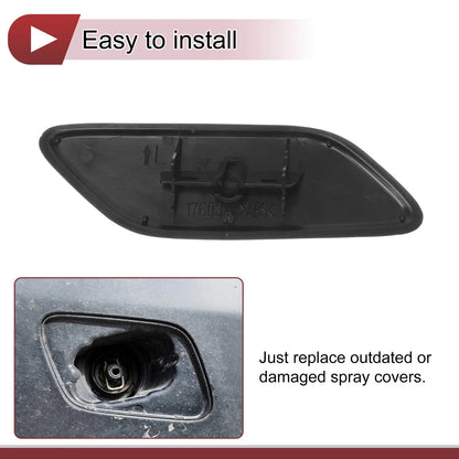 Front Left Washer Nozzle Cover for Honda CR-V MK3 Facelift (2009-2011)