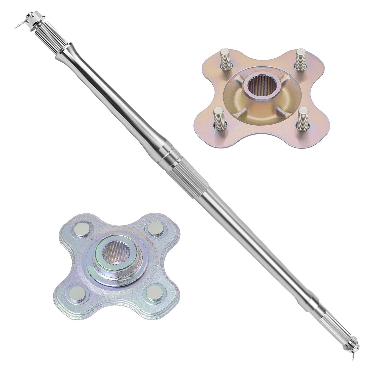 Rear Axle Shaft & Hubs Kit for Yamaha Big Bear 400 (2000–2006)