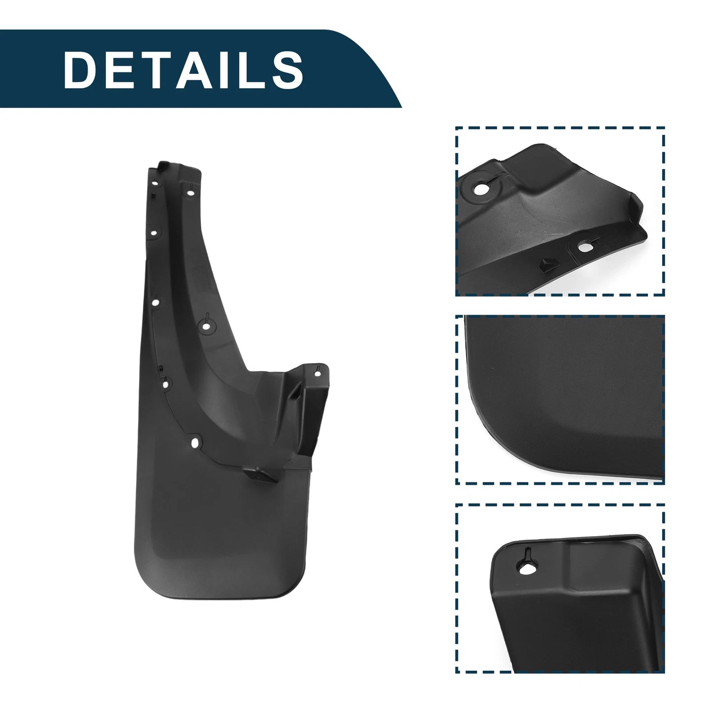 Set of 4 Mud Flaps Splash Guards for Toyota 4Runner (2003–2009)