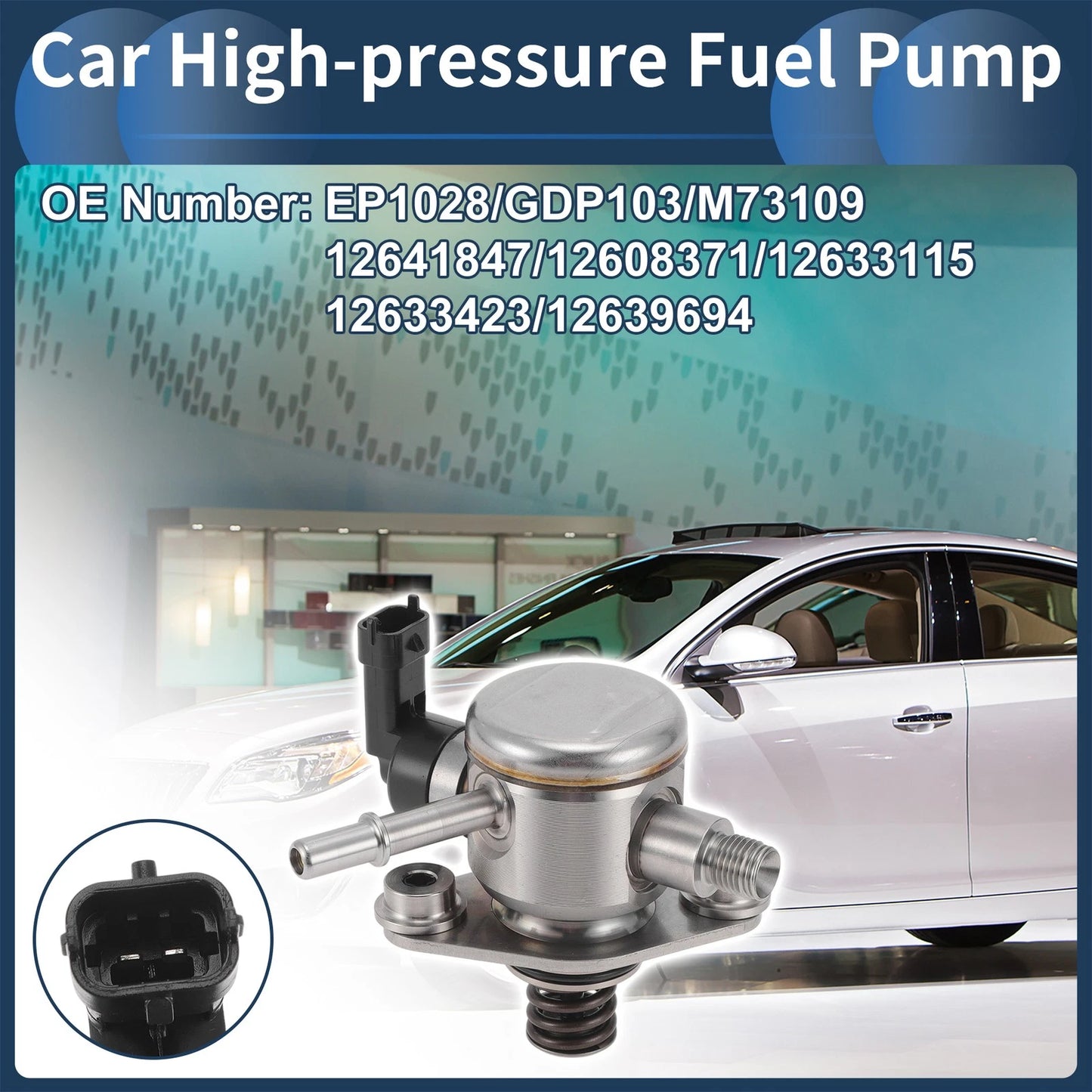 High Pressure Fuel Pump for Chevrolet Equinox Malibu Impala GMC (2005–2020) No. 12641847