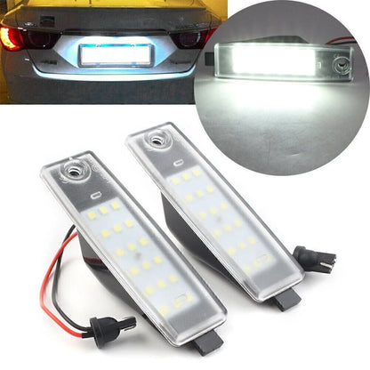 2X 12V LED License Plate Light for Toyota Rav4 (2005–2010) ACA33W