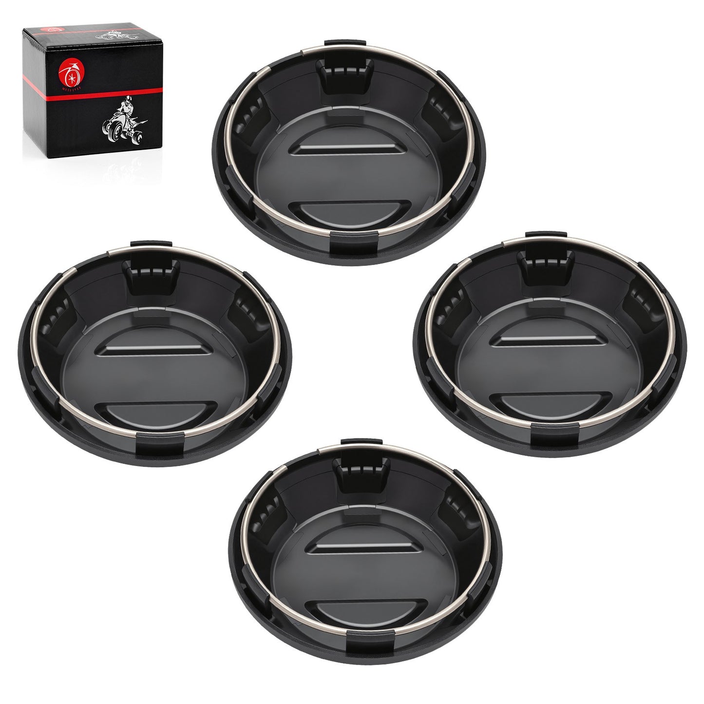 Set of 4 Wheel Center Hub Caps for Polaris RZR Pro XP / XP 4 (2021–2025)