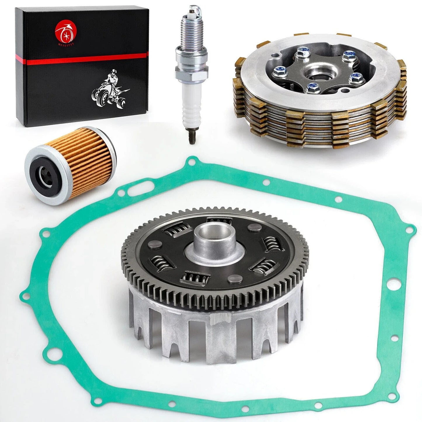 Complete Heavy Duty Clutch Assembly for Yamaha Kodiak (1993–1998)