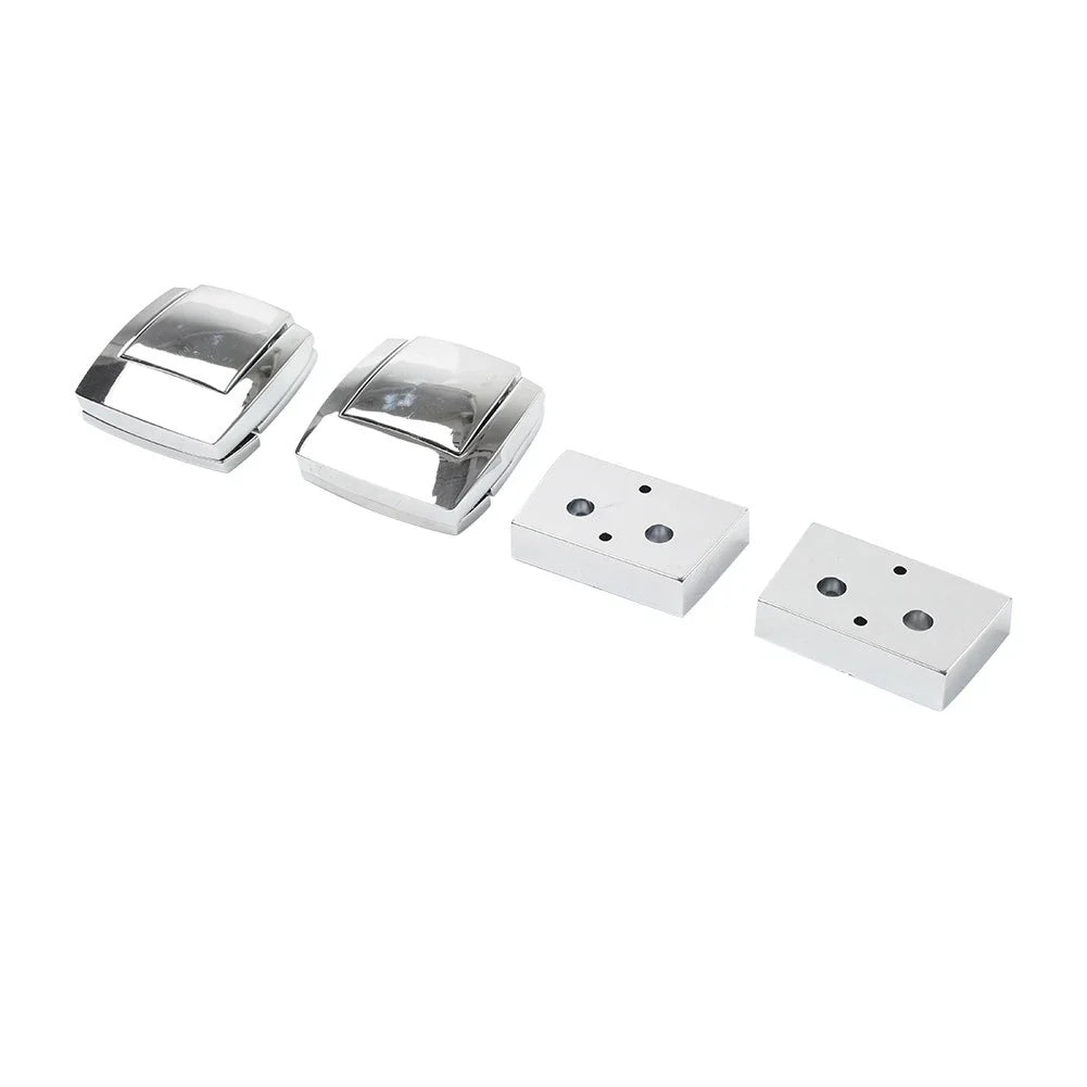 Chrome Tour Trunk Latches for Harley Electra Glide, Street Glide, Road King