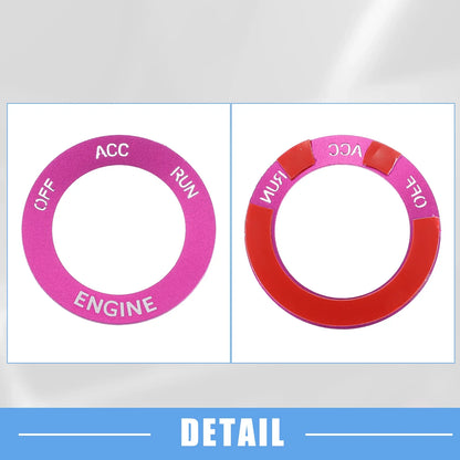 Engine Start Button Sticker for Dodge Charger Challenger (2015-2023)