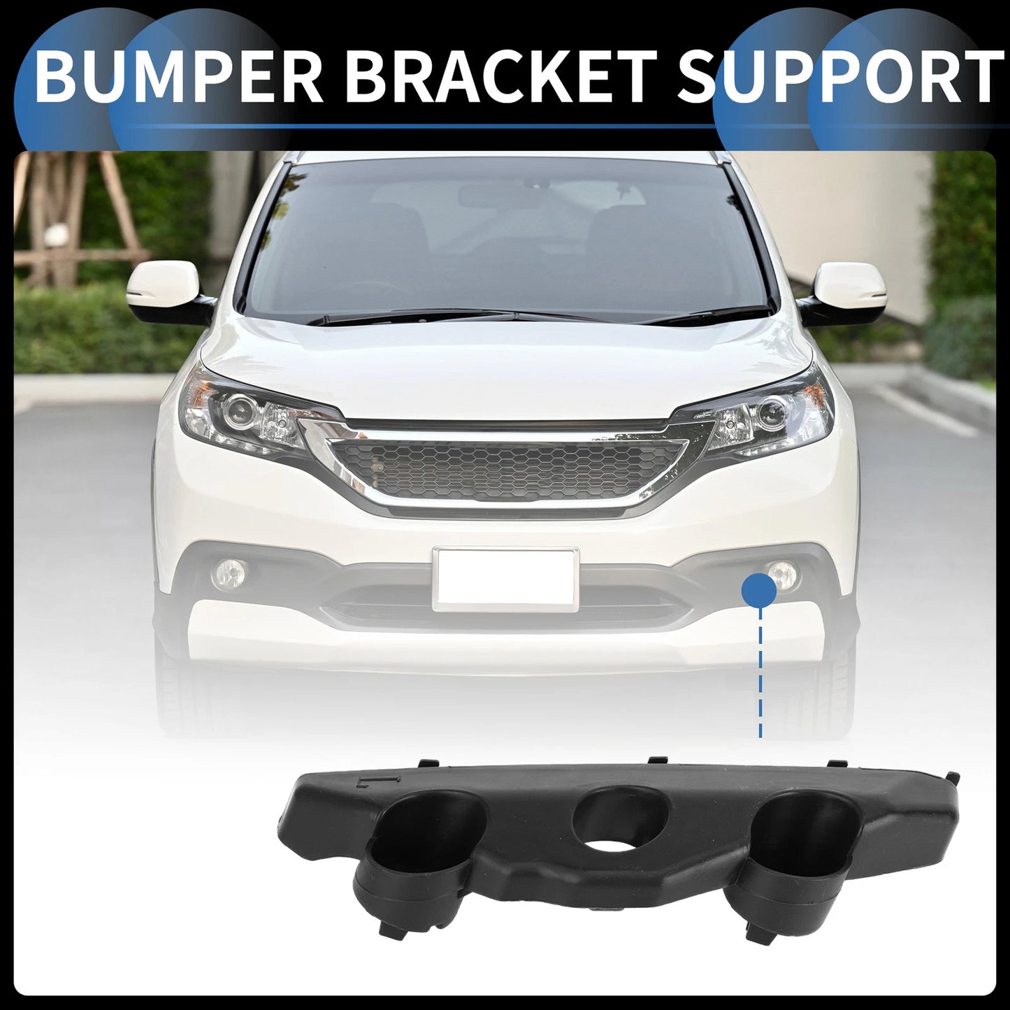 1 Pc Left Front Bumper Retainer Bracket No.622255EE0A for Nissan Versa (2020–2024)