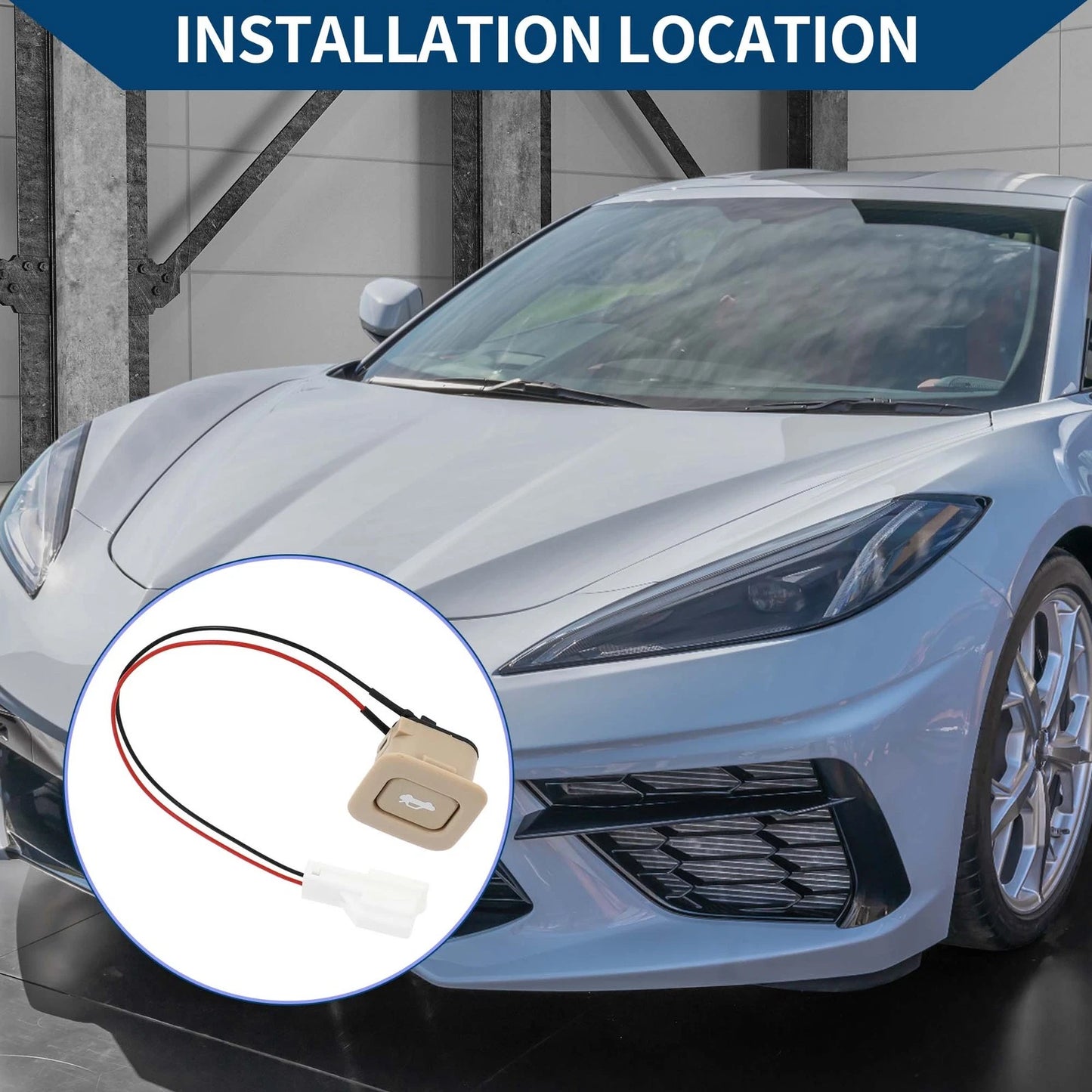 Trunk Lid Lock Release Push Switch for Hyundai Elantra (2017–2020)