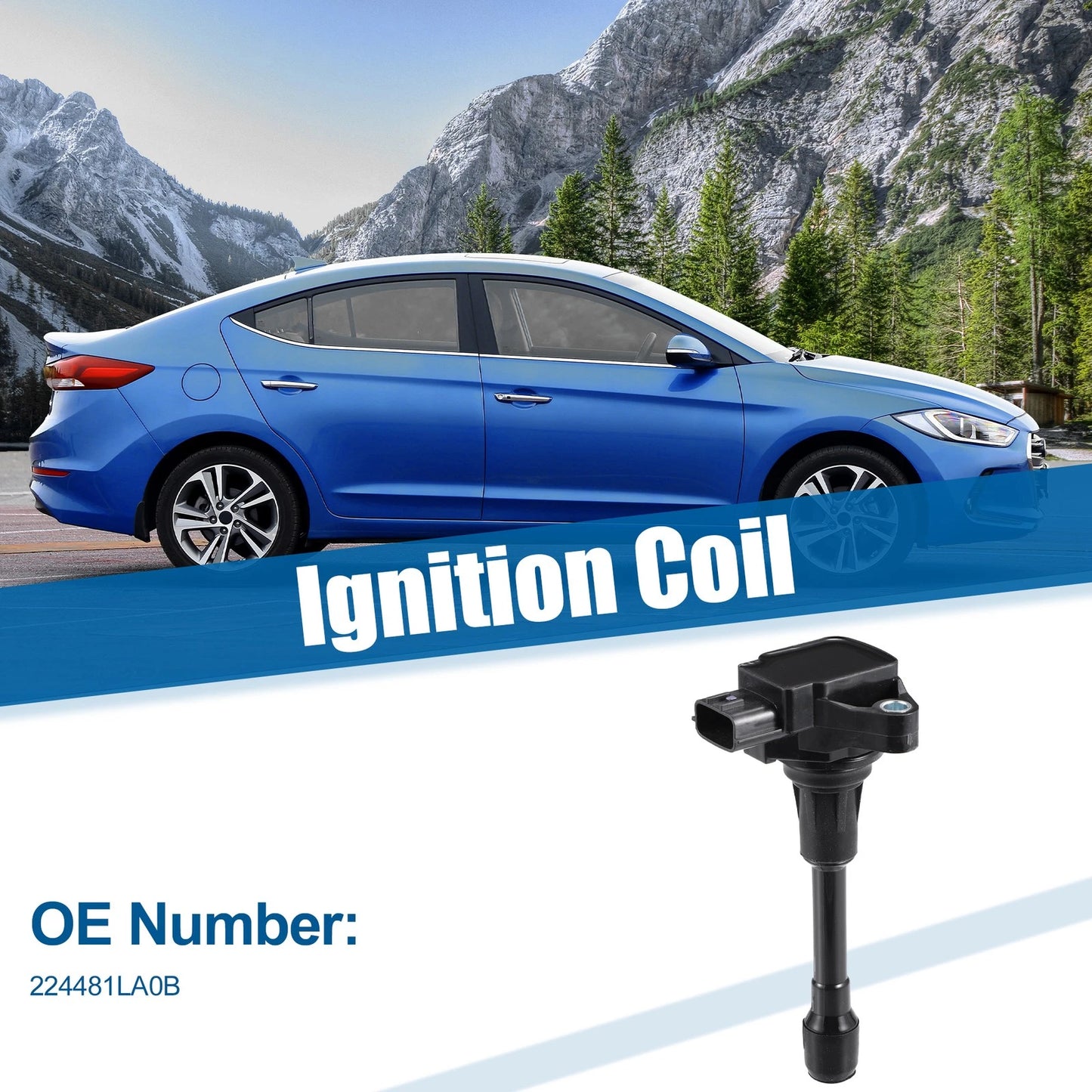 Ignition Coil No. 224481LA0B for Infiniti QX80 (2014–2019) & Nissan Armada (2017–2019)
