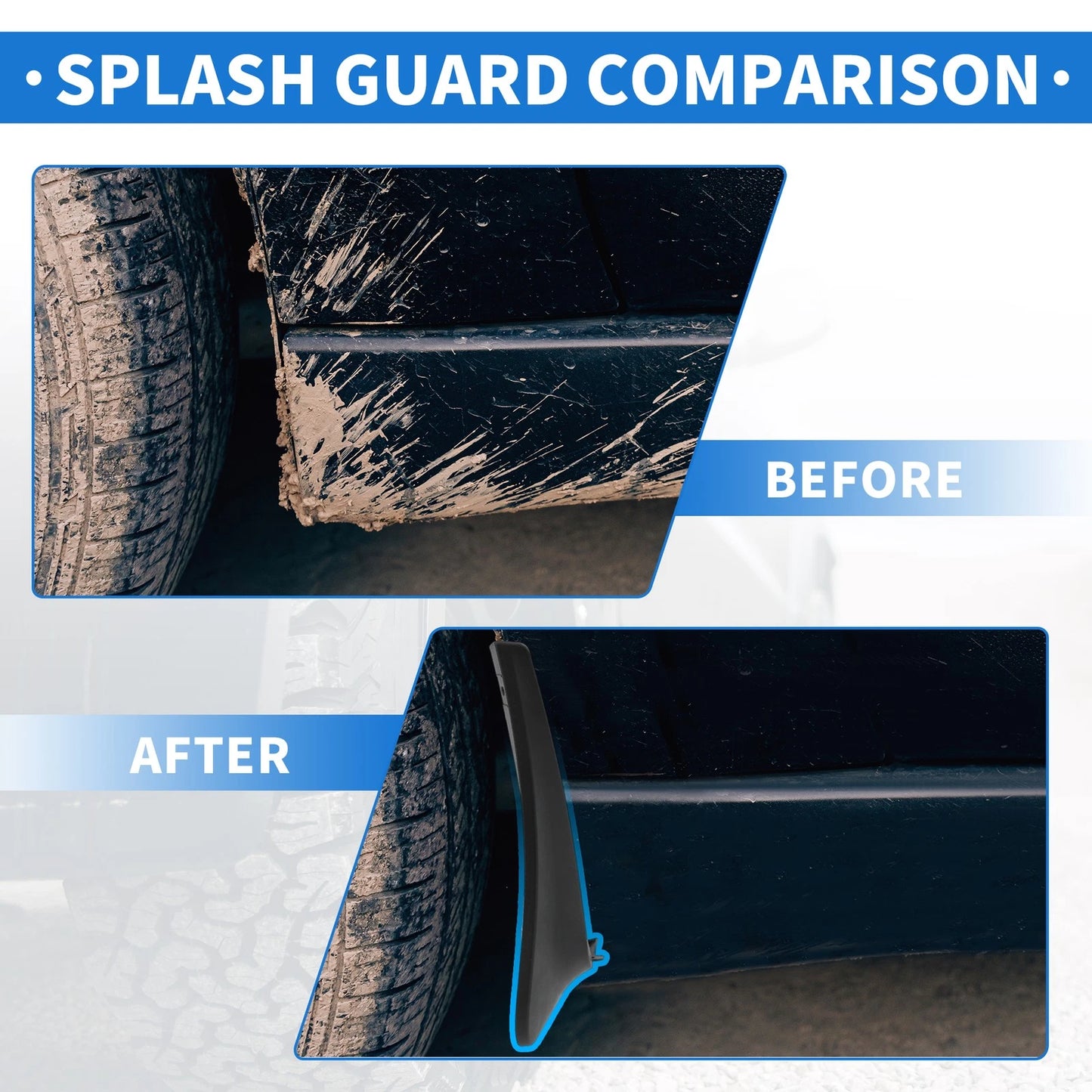 Set of 4 Mud Flaps for Chevrolet Equinox (2025–2026)