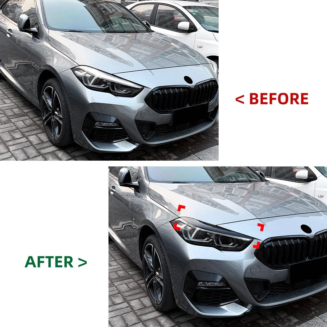 Pair Headlight Eye Lids Covers for BMW 2-Series Gran Coupe (2020–2024)