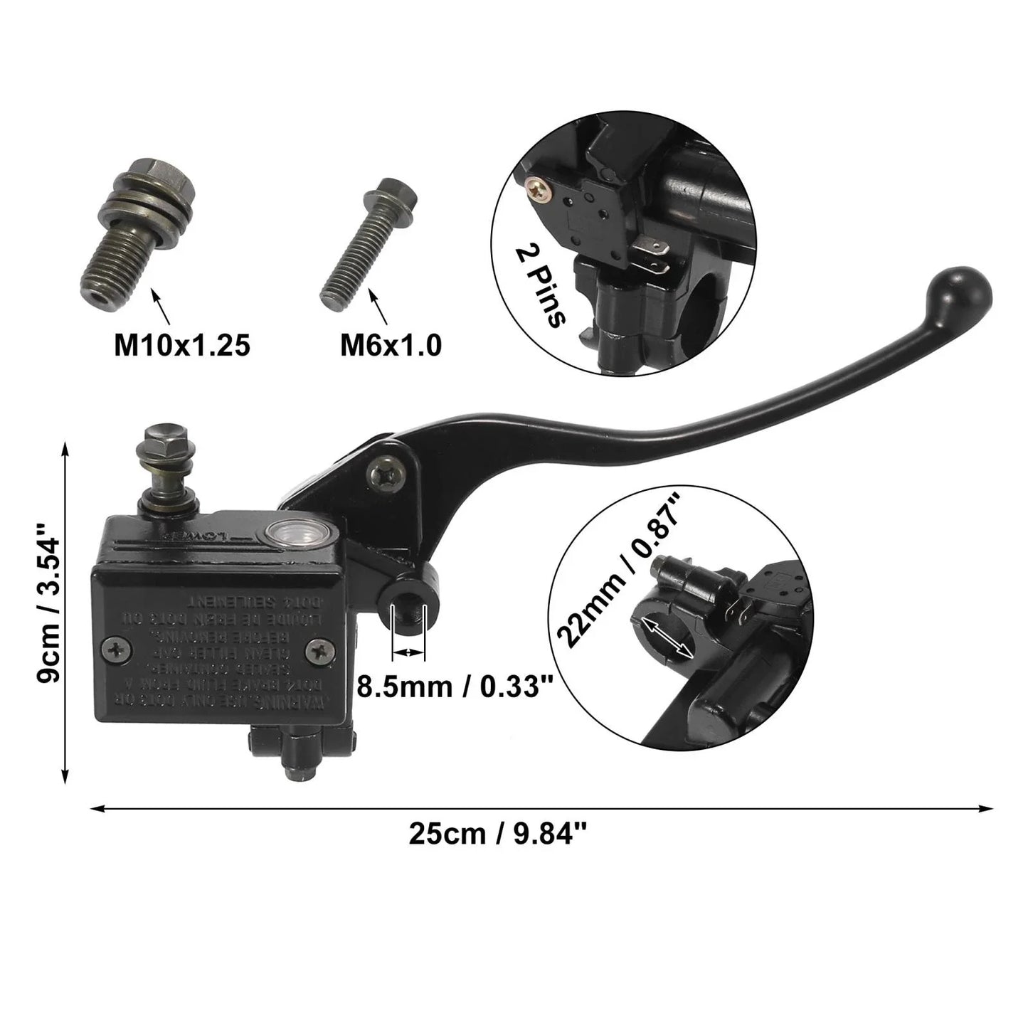 Motorcycle Brake Master Cylinder Pump Lever for Honda Rancher 420 (2007-2020)