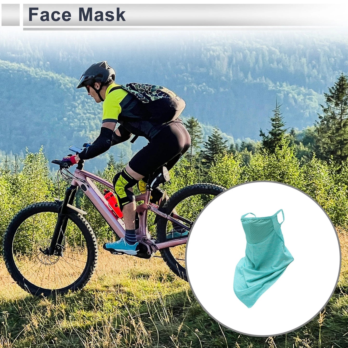 Half Pack UV Face Shield for Universal Fit (2023)
