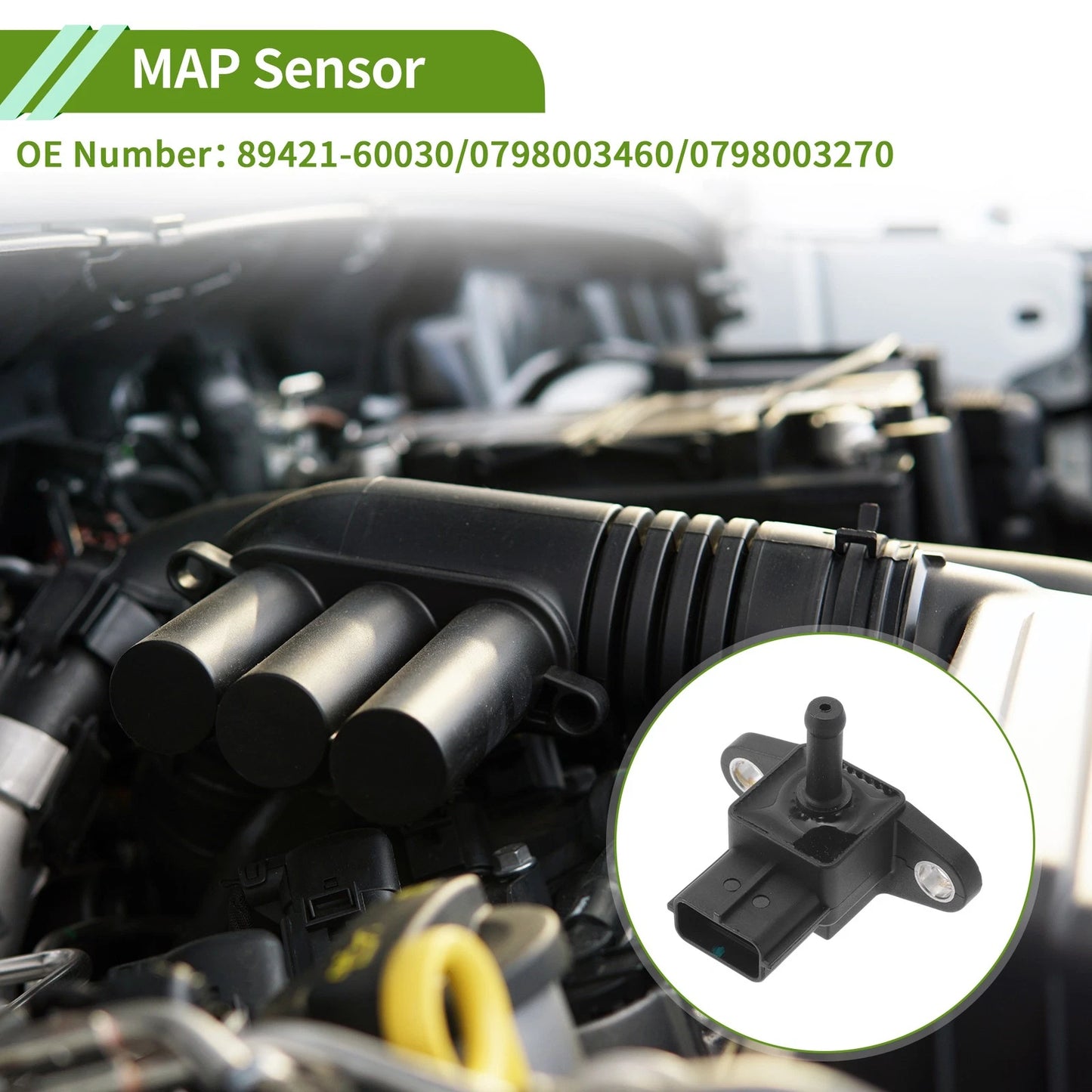 MAP Sensor No. 0798003460 for Toyota Avensis I Saloon (1997–2003)