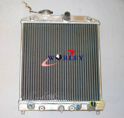 28mm Pipe Radiator & Fan Shroud for Honda Civic EK EG D15 D16 (1992-2000)