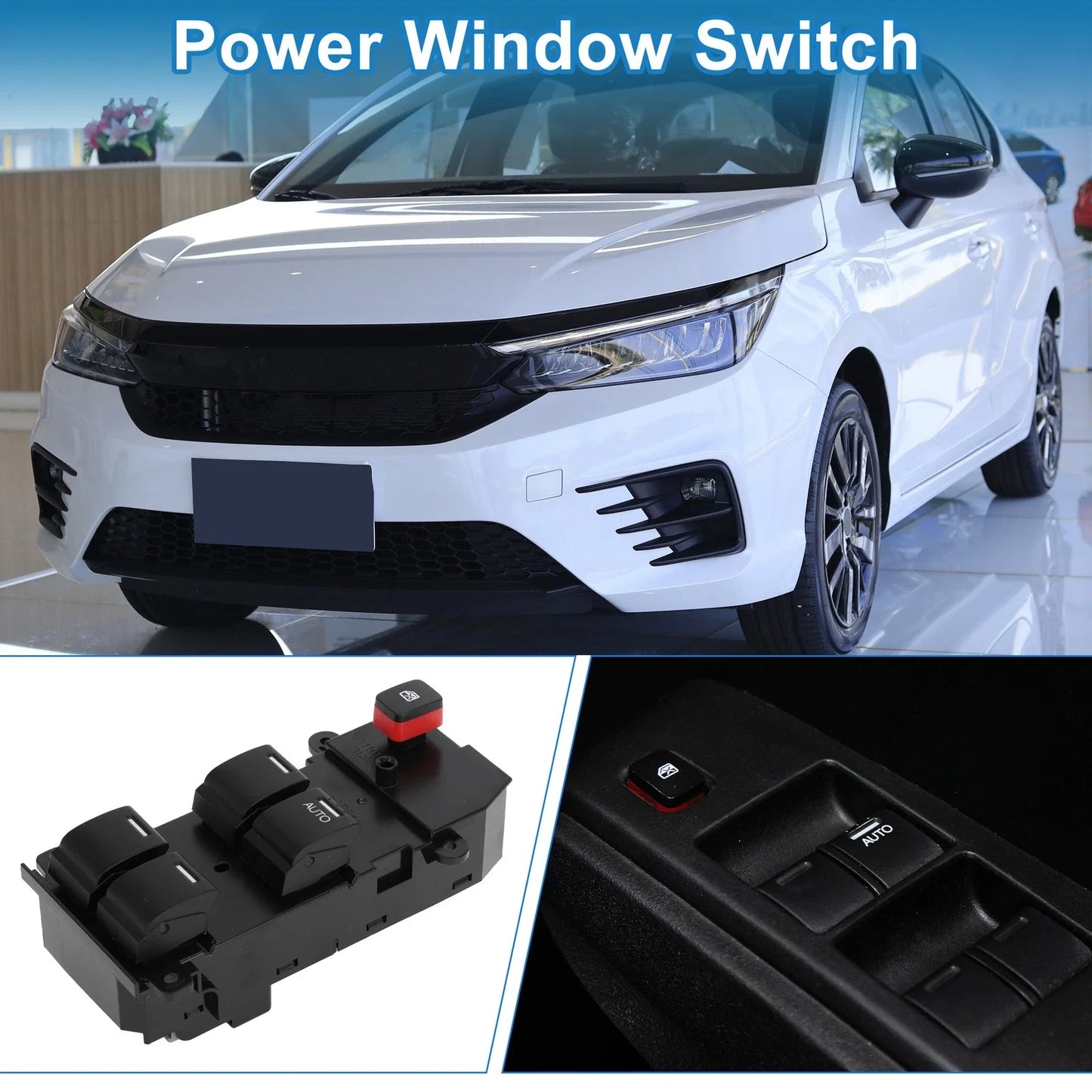 Front Right Power Window Switch for Honda City (2007-2011)