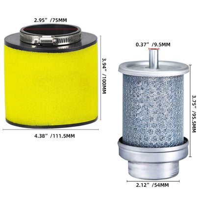 Air Filter & Cleaner Body for Honda FourTrax 300 TRX300FW (1993–2000)