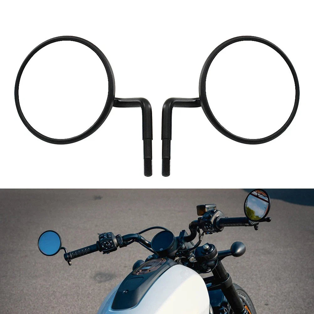 Handlebar Side Rearview Mirror for Harley Sportster S 1250 Nightster 2022-24