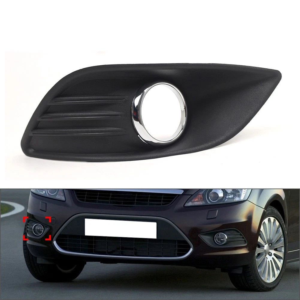 Right Front Bumper Fog Light Grille Cover for Ford Focus (2009–2011)