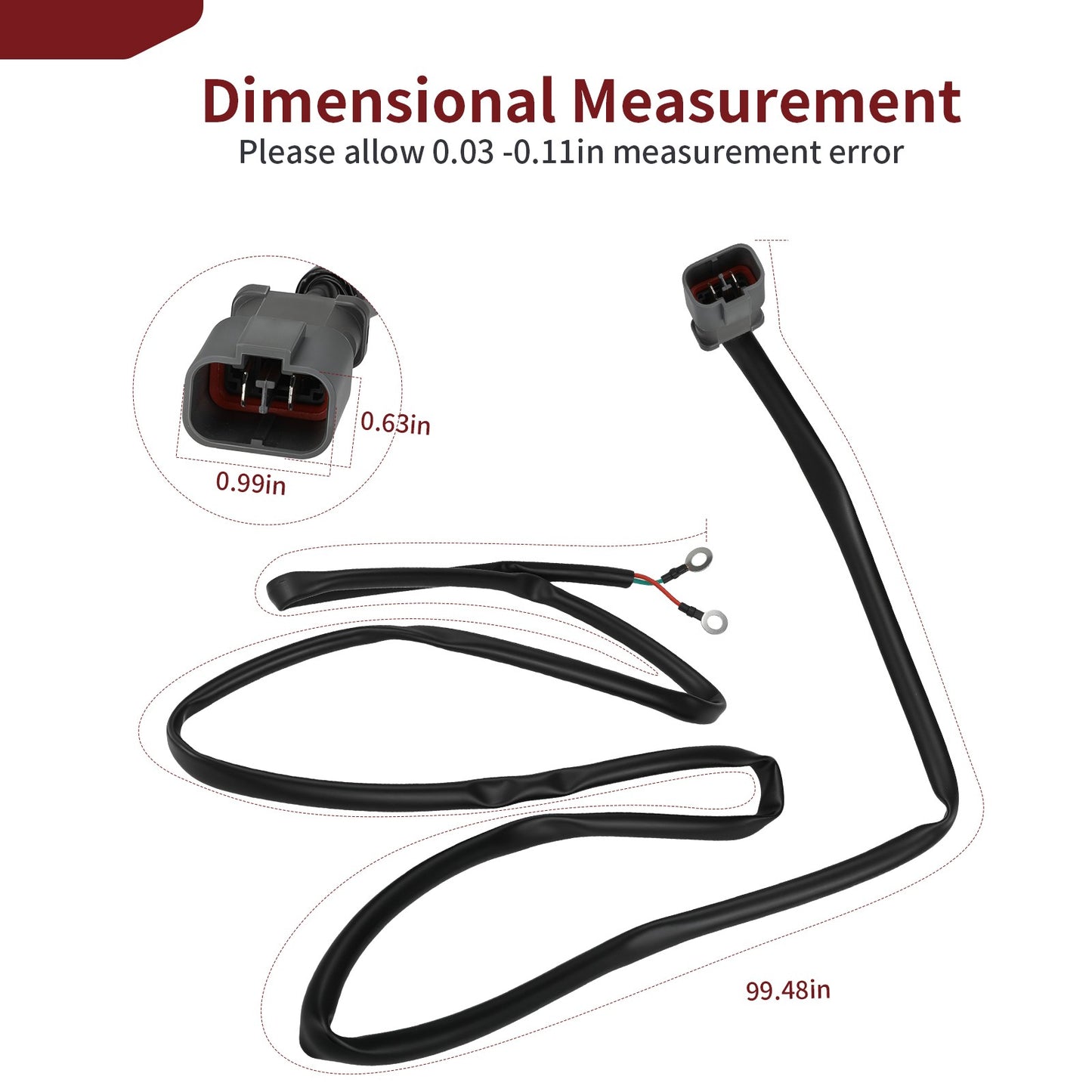 Battery Charge Wire for Honda Outboard BFP 8 9.9 10 (2015–2023)