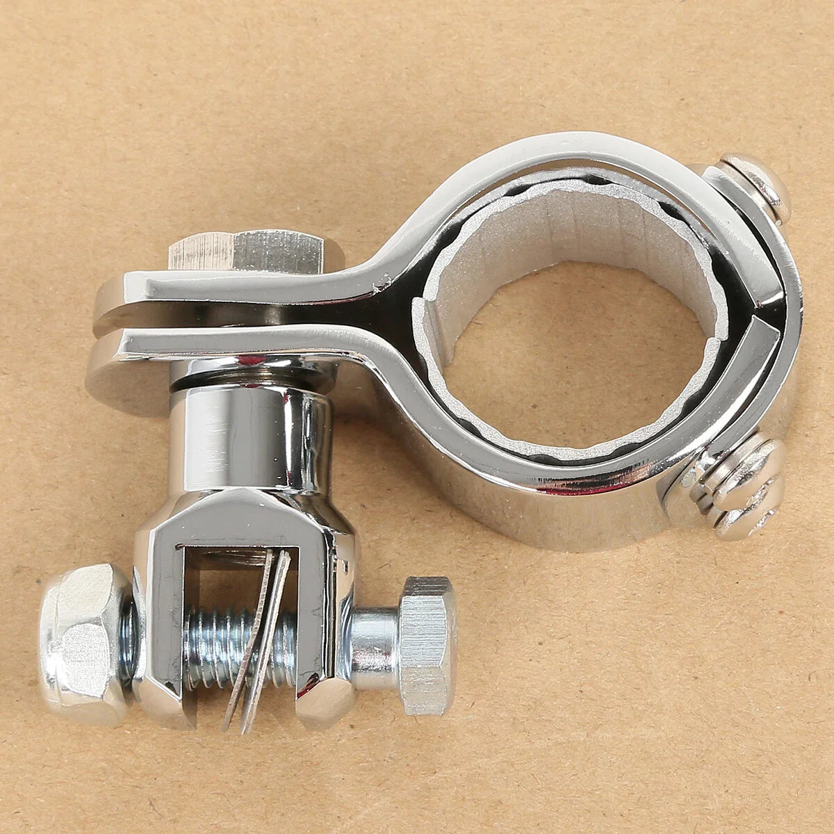 22mm 25mm 32mm 35mm Chrome Footpegs Peg Clamps for YAMAHA XV1600 XV1700 1900