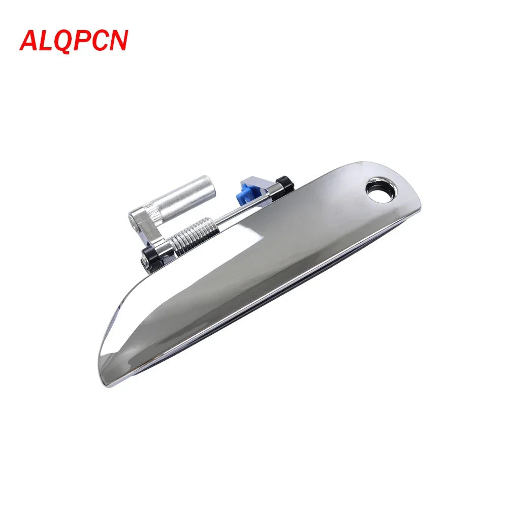 Front Left Exterior Door Handle Keyhole Chrome for Honda Fit (2009-2013)