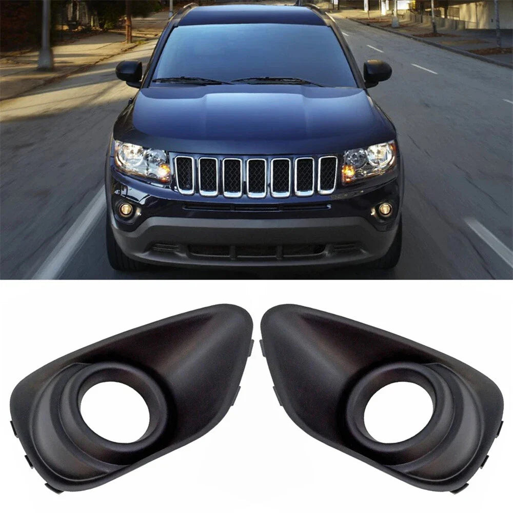Fog Light Bezel Covers for 2011-2017 Jeep Compass