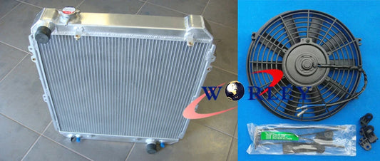 Aluminum Radiator with Shroud and Fan for Toyota Hilux Surf (1993–1996)
