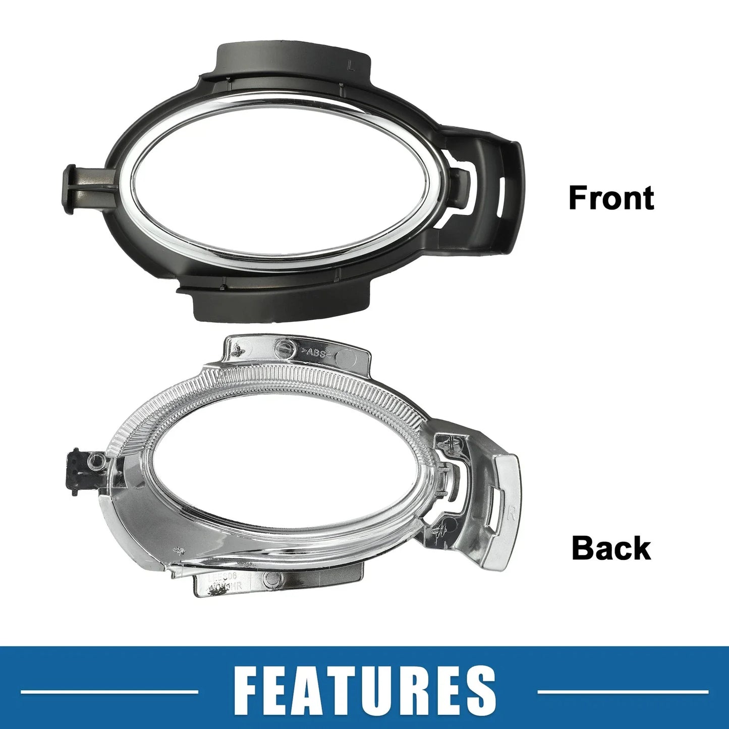 Front Fog Light Grille Cover Trim 2 x for Lexus ES350 (2007-2012)