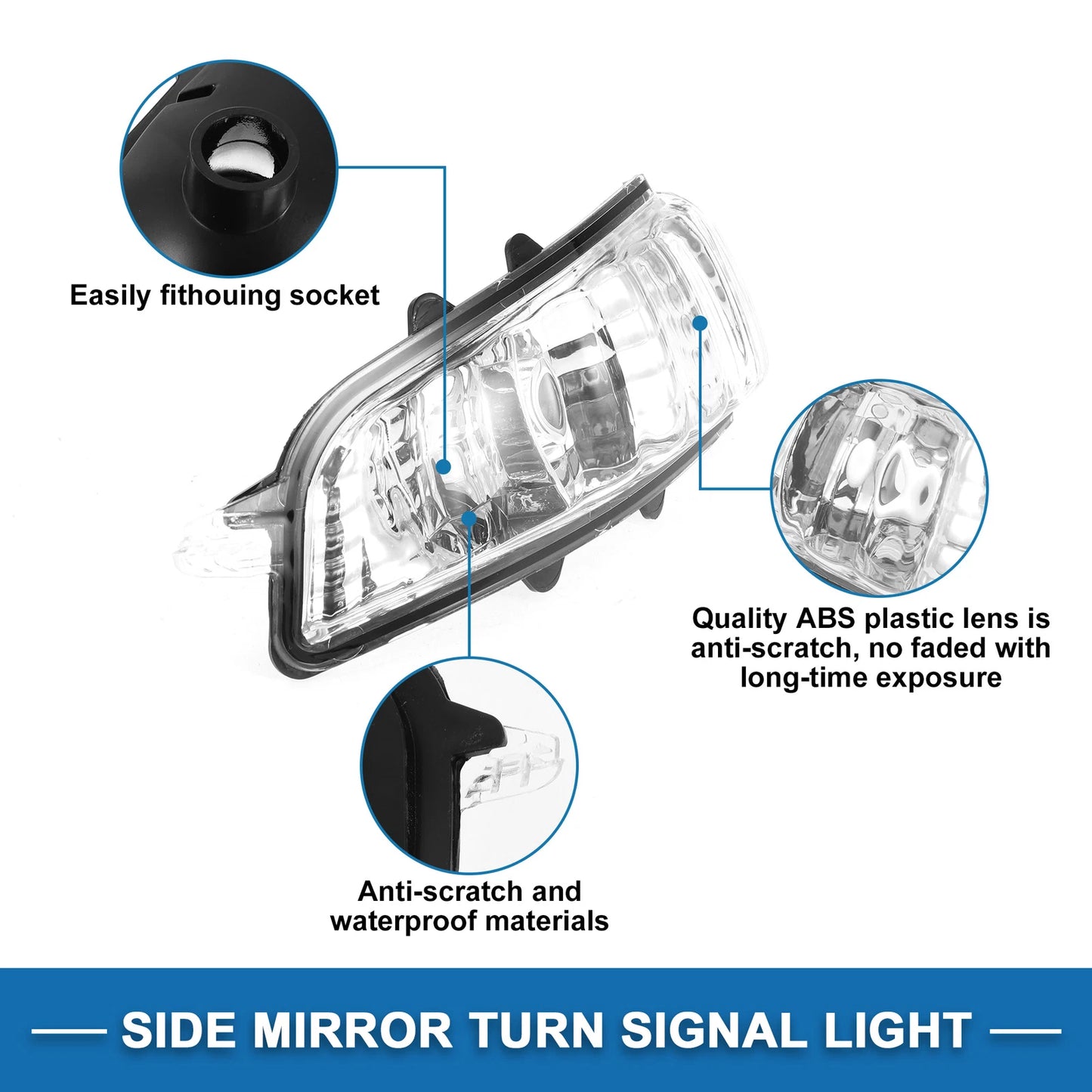LED Turn Signal Light for Volvo S60 (2011–2018) No. 31111090
