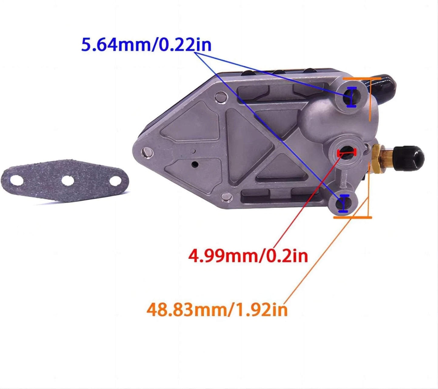 Fuel Pump for Johnson Evinrude OMC BRP 9.9hp 15hp (Year Range Not Specified)