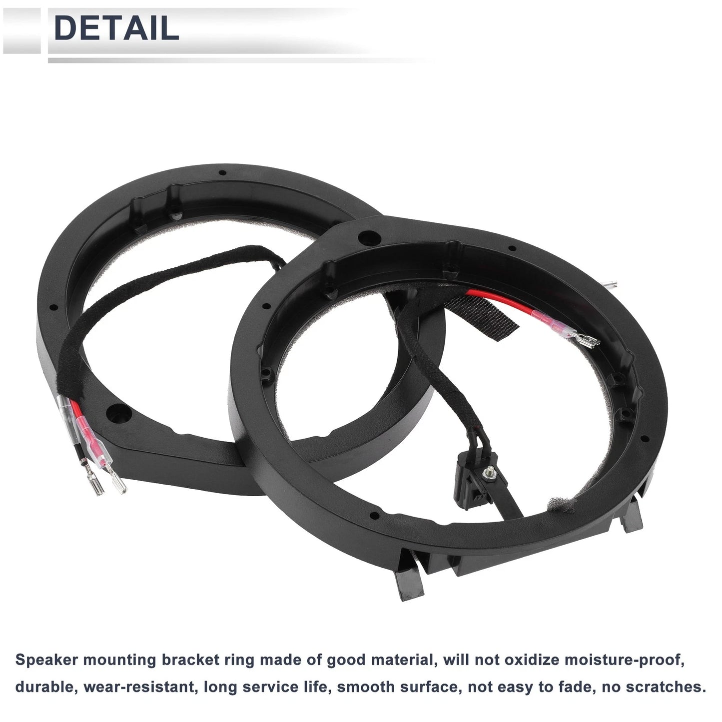 Set of 2 Speaker Spacer Rings for Honda 13-24 6.5" Tweeter Adaptors