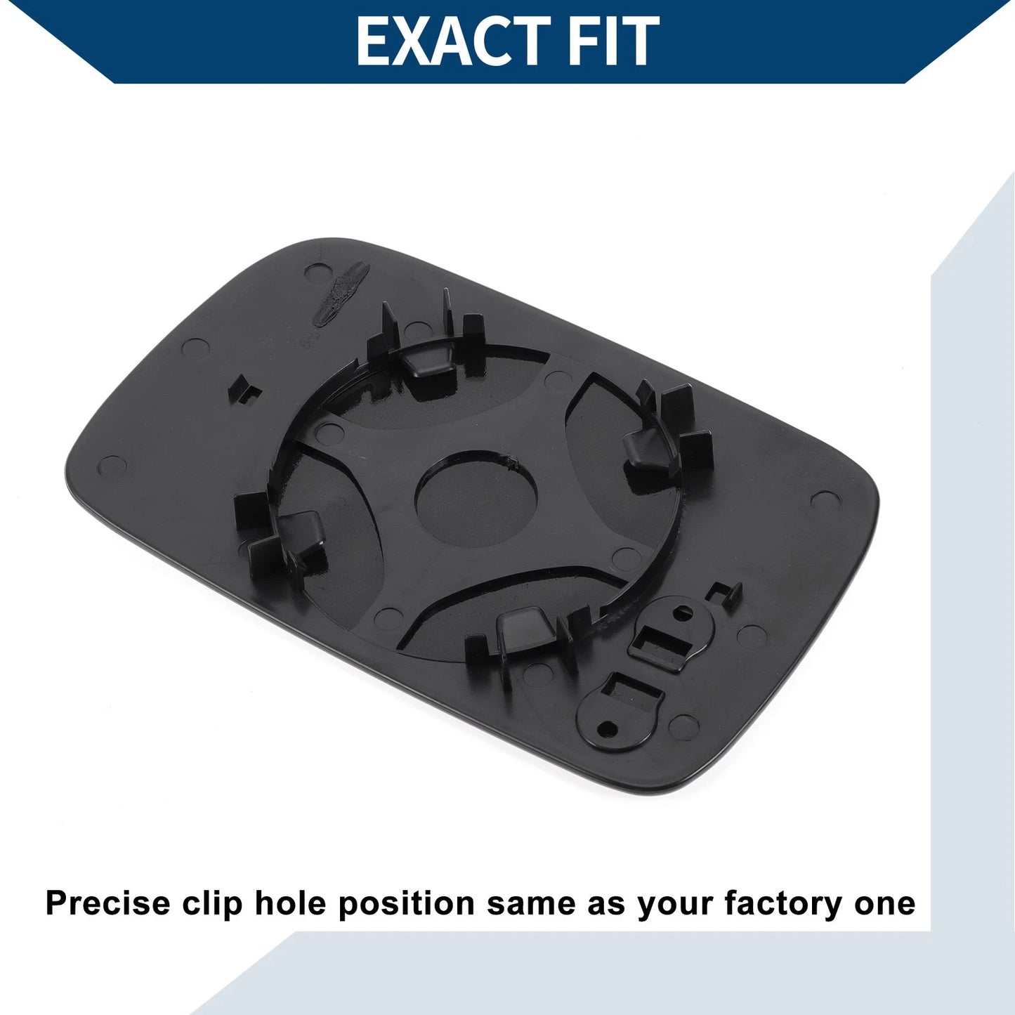 Right Side Mirror Glass Replacement for Volkswagen Polo (1994–2000)