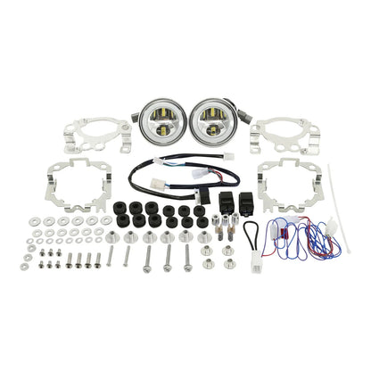 Fog Lights DOT LED Driving for Honda Goldwing 1800 GL1800 Valkyrie (2012-2017)