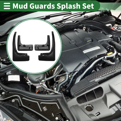 Mud Flaps Splash Guards Set of 4 for Nissan Patrol Y62 (2011–2019)