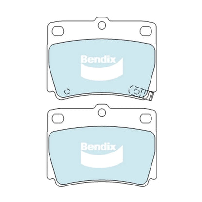 4WD Rear Disc Brake Pads Set for Mitsubishi Challenger (1998-2015)