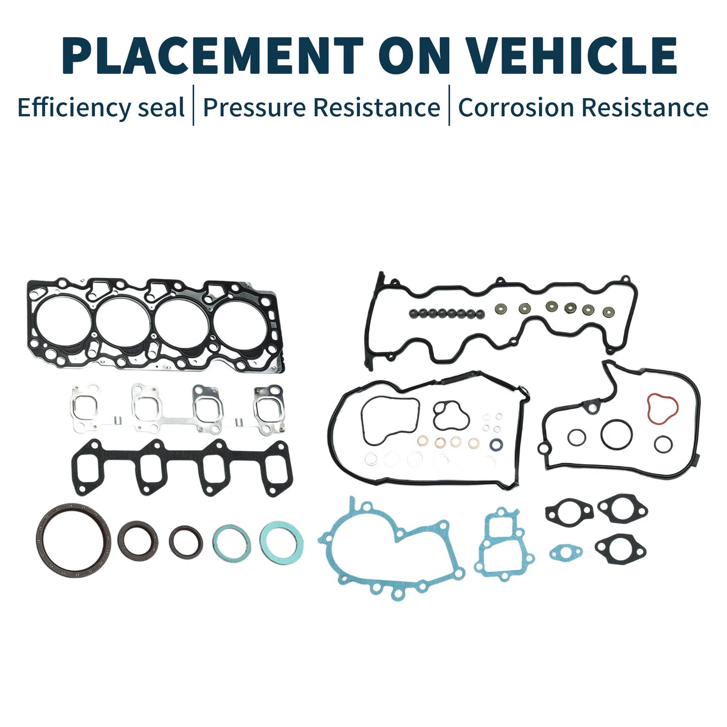 Cylinder Head Gasket Kit No. 411164070 for Toyota 2C (Years Not Specified)