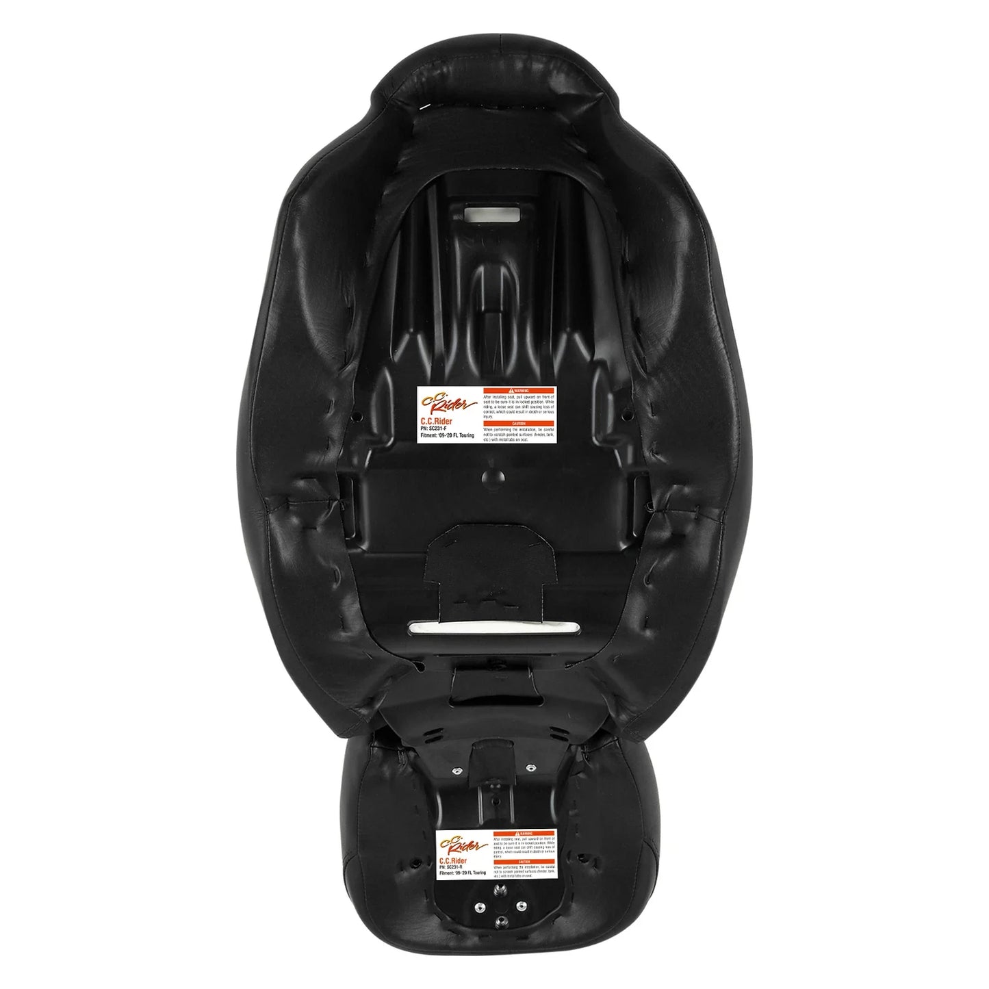 Driver Passenger Gel Seat for Harley Touring CVO Road Street Glide (2009-2023)