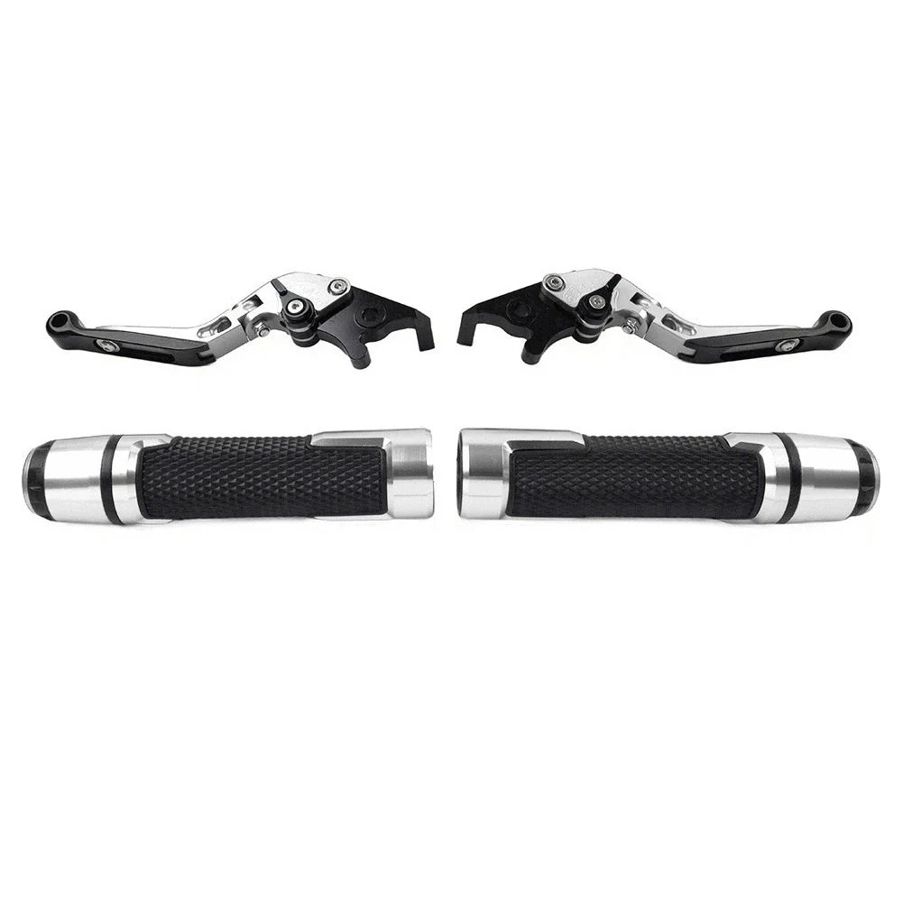 Folding Extendable Brake Clutch Lever Grip Set for Yamaha XMAX 250 300 (2017-2023)