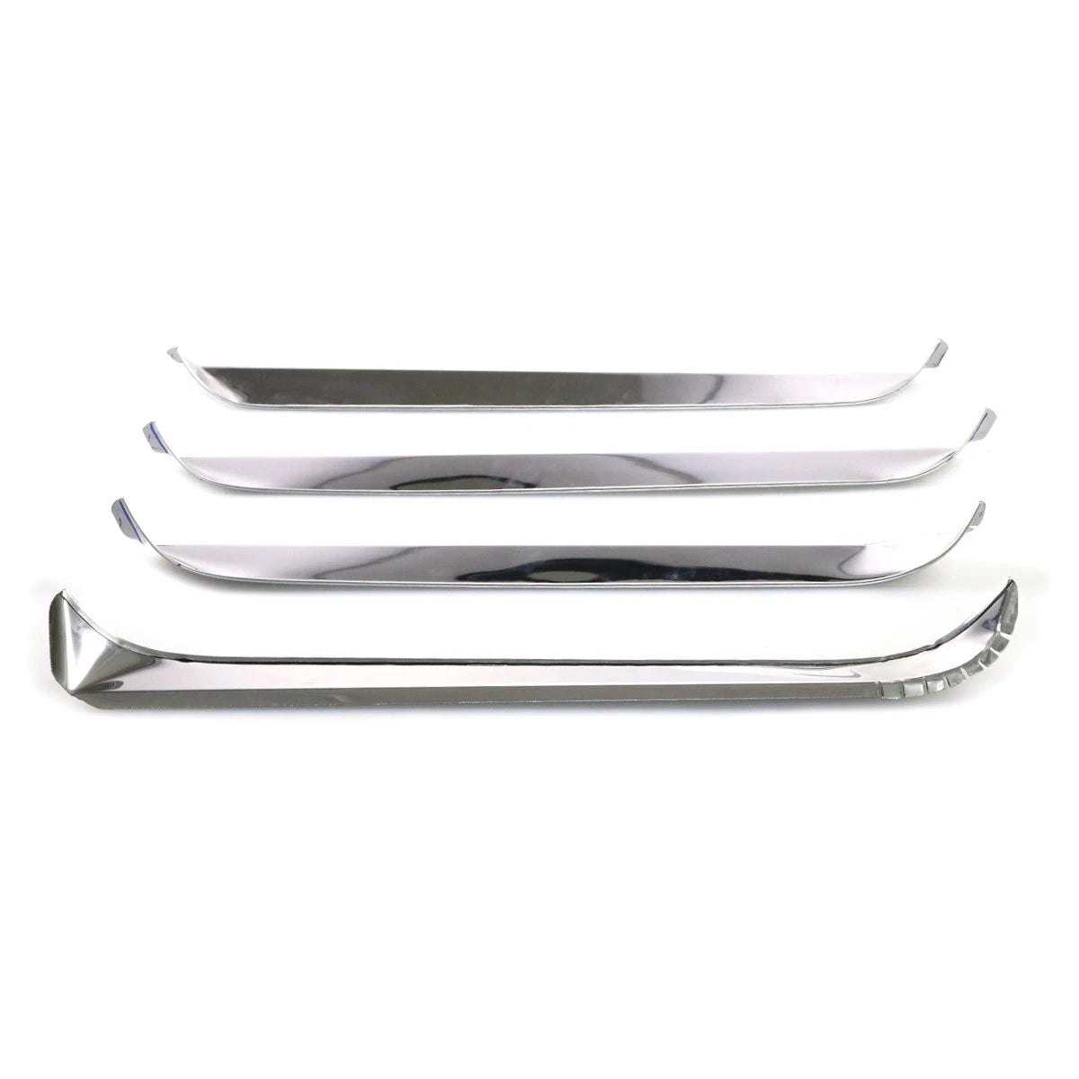Chrome Weather Rain Visor for Toyota Corolla Sedan (1966–1970)