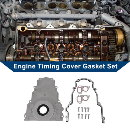 Engine Timing Cover Gasket Set for 4.8L (2000–2006)