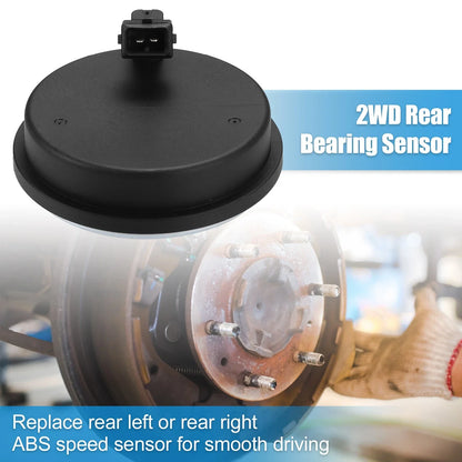 2 x Rear Hub Bearing ABS Speed Sensors for Hyundai Santa Fe & Kia (2001-2023)