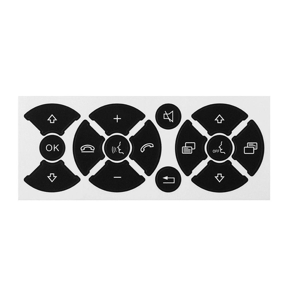 Door A/C Window Radio Button Repair Sticker for Mercedes-Benz (2007-2014)