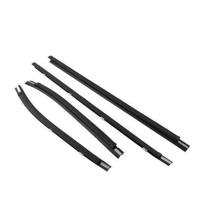 Set of 4 Chrome Door Belt Moulding Weatherstrip for Toyota Camry (2002–2006)