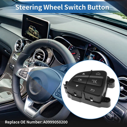 Steering Wheel Button for Mercedes-Benz GLC Class (2016–2019) No.A0999050200 Left