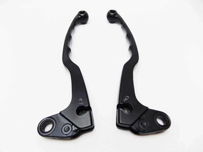 Black Forseti Front Brake & Clutch Lever Set for Yamaha YTM200 (1983-1985)