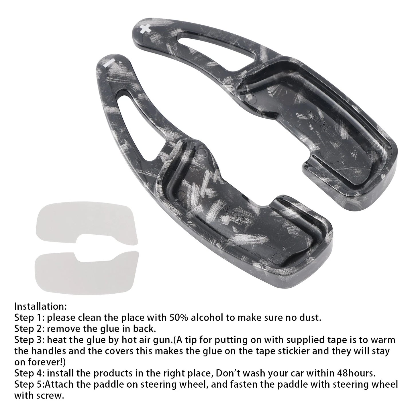 Shift Paddles for Honda CR-V Accord (2013–2022) Aluminum Black