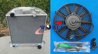 3-Row Aluminum Radiator with Fan for Ford Hot Rod (1932)
