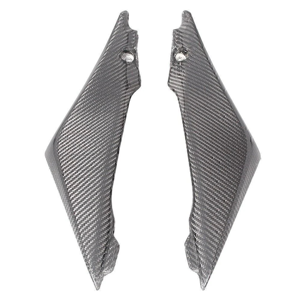 Black Carbon Fiber Tank Side Fairings for Suzuki GSXR1000 (2005-2006)