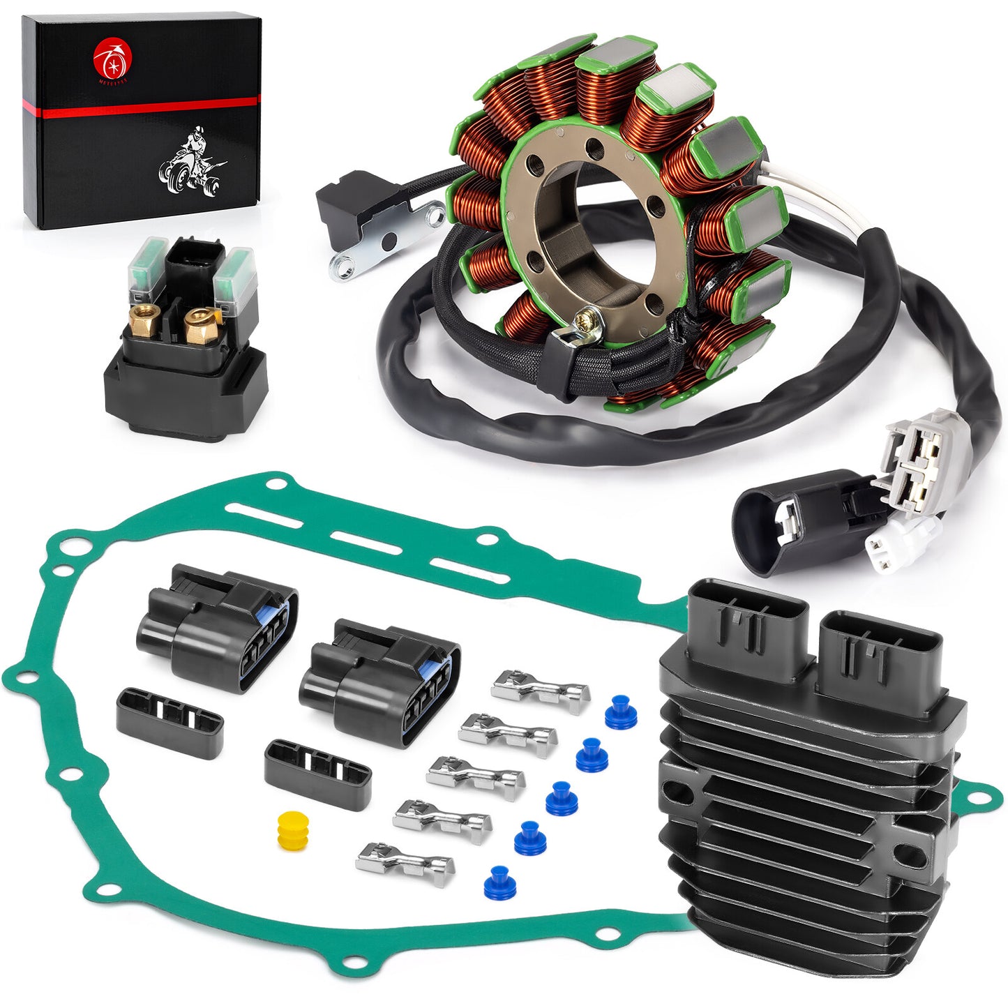 Stator Relay Rectifier Gasket Kit for Yamaha Rhino 700 (2008–2013)