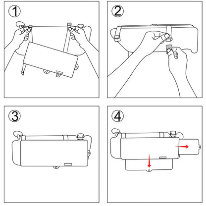 Universal Car Sun Visor Extender Adjustable Sunshade Block
